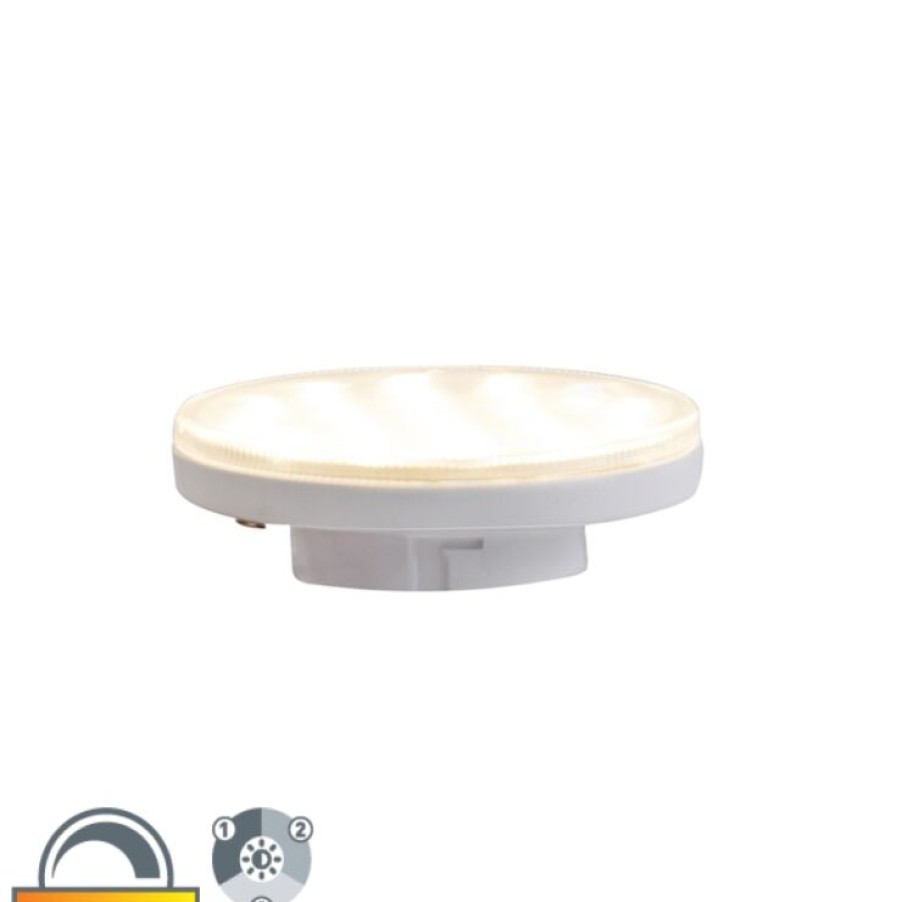 Leuchtmittel LUEDD | Gx53 3-Stufig Dimmbar In Kelvin Led-Lampe 3W 315 Lm 3000-6500K