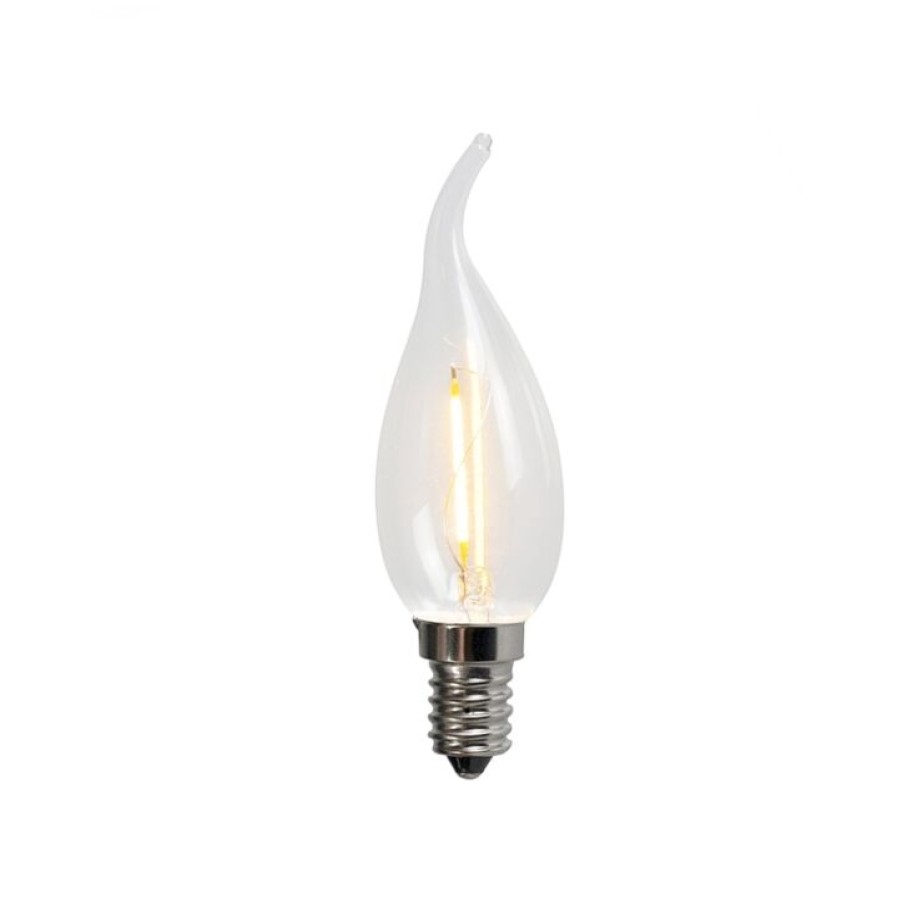 Leuchtmittel LUEDD | E14 Led-Filament-Kerzenlampe Bxs35 1W 100Lm 2200K