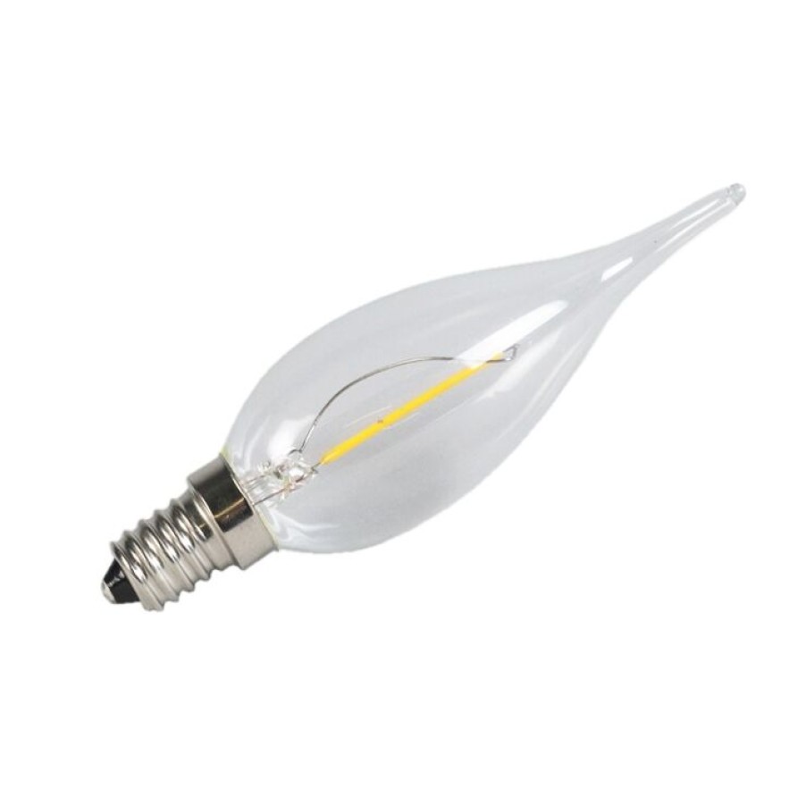 Leuchtmittel LUEDD | E14 Led-Filament-Kerzenlampe Bxs35 1W 100Lm 2200K