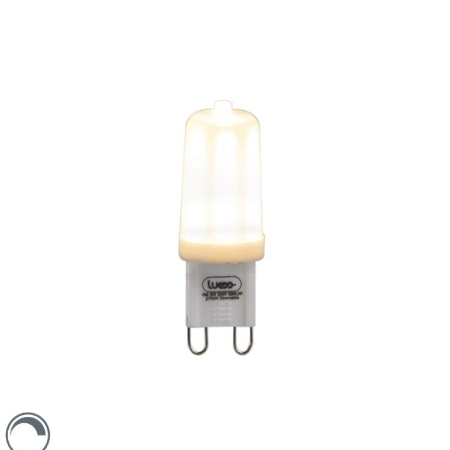 Leuchtmittel LUEDD | G9 Dimmbare Led-Lampe 3W 280 Lm 2700K