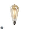 Leuchtmittel LUEDD | Led Filament St64 4W 2200K Gold Mit Hell-Dunkel-Sensor