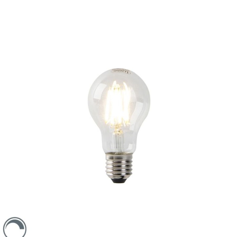 Leuchtmittel LUEDD | E27 Dimmbare Led-Lampe A60 Klar 7W 806 Lm 2700K