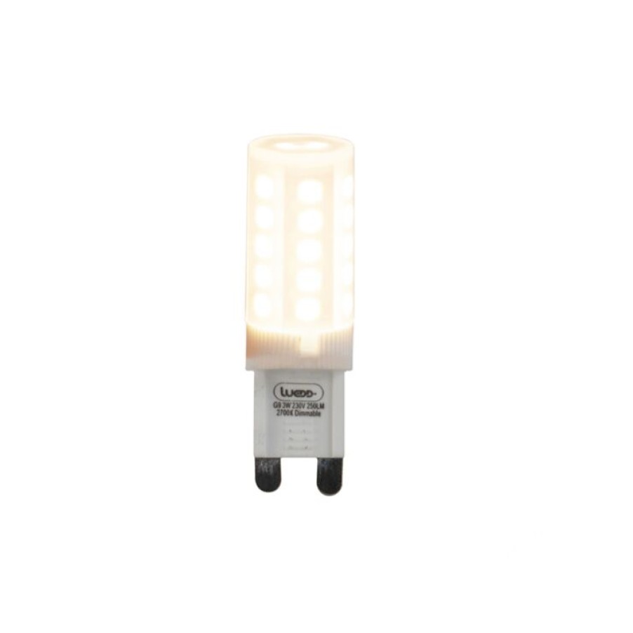 Leuchtmittel LUEDD | Set Mit 5 G9 Dimmbaren Led-Lampen 3W 280 Lm 2700K