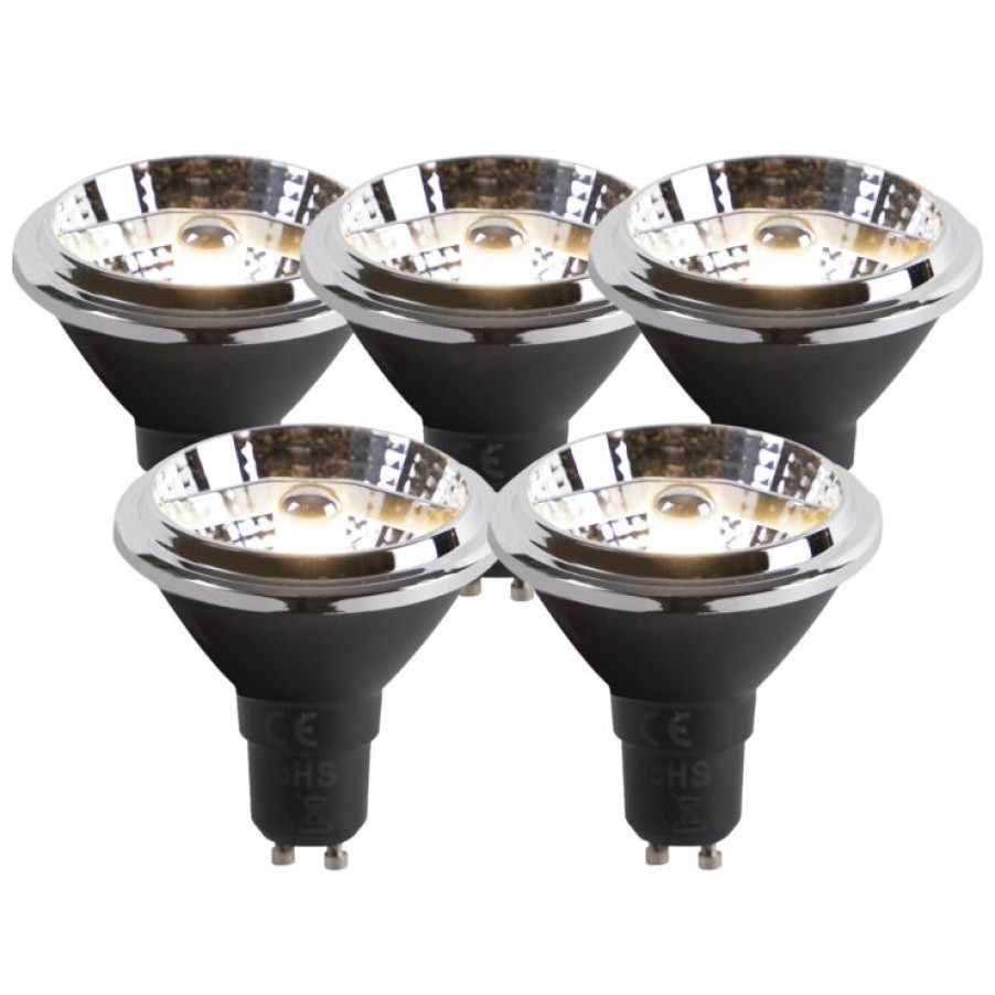 Leuchtmittel LUEDD | Set Mit 5 Gu10 Led-Lampen Ar70 6W 475 Lm 3000K