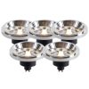 Leuchtmittel LUEDD | Set Mit 5 Gu10 Led-Lampen Ar111 11W 820 Lm 3000K