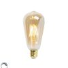 Leuchtmittel LUEDD | E27 Dimmbare Led-Gluhlampe St64 Goldline 5W 380 Lm 2200K