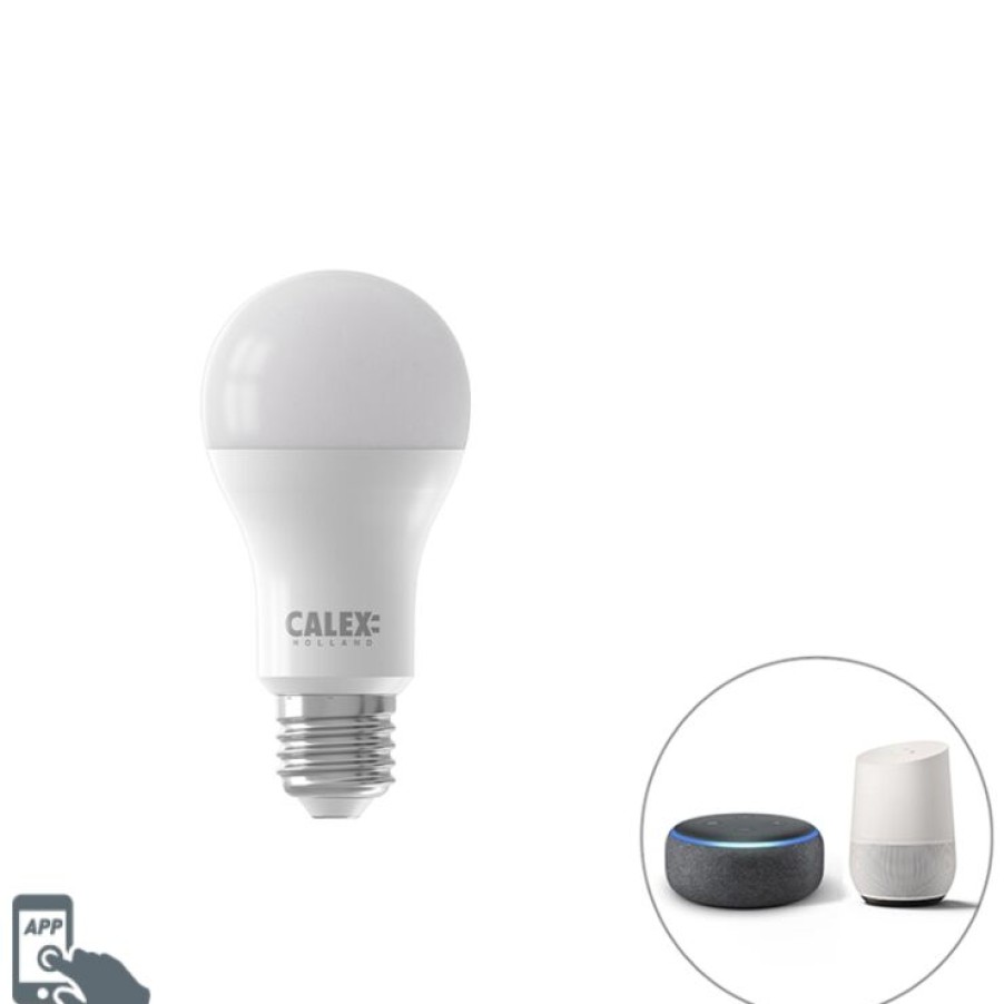 Leuchtmittel Calex | Smart E27 Dimmbare Led-Lampe Mit App 806 Lm 2200-4000K