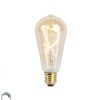 Leuchtmittel LUEDD | E27 Dimmbare Led Spiralfadenlampe St64 Goldline 270Lm 2100K