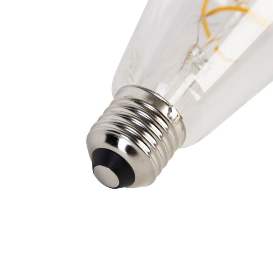 Leuchtmittel LUEDD | E27 Led-Lampe Wendelfaden St64 5W 400 Lm 2200K