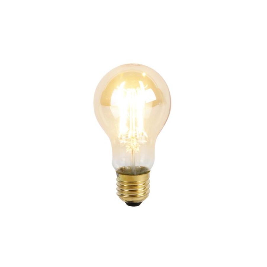 Leuchtmittel LUEDD | E27 3-Stufig Dimmbare Led-Lampe A60 Goldline 5W 530 Lm 2200K