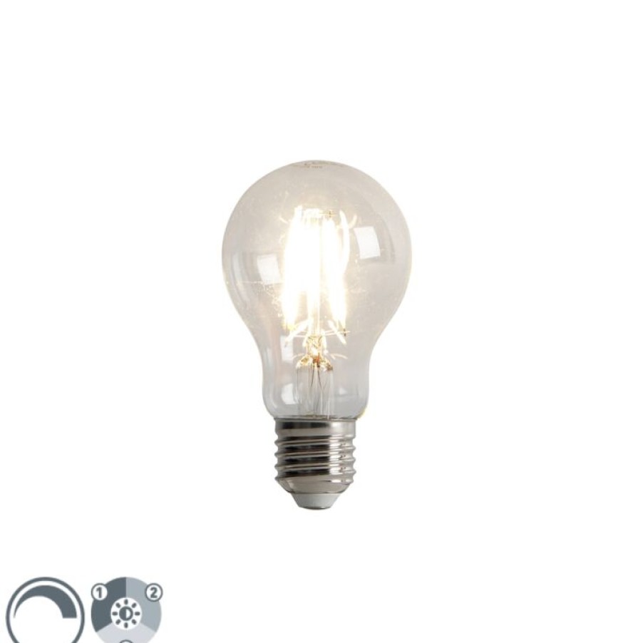 Leuchtmittel LUEDD | E27 3-Stufig Dimmbare Led-Lampe A60 5W 500 Lm 2700K