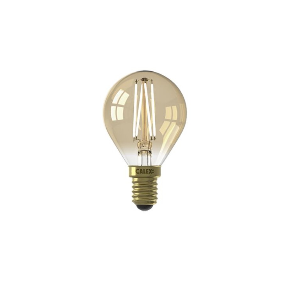 Leuchtmittel Calex | E14 Dimmbare Led-Lampe P45 Goldline 3,5W 250 Lm 2100K