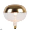 Leuchtmittel Calex | E27 Dimmbare Led-Lampe Kopfspiegel Gold 6W 360 Lm 1800K