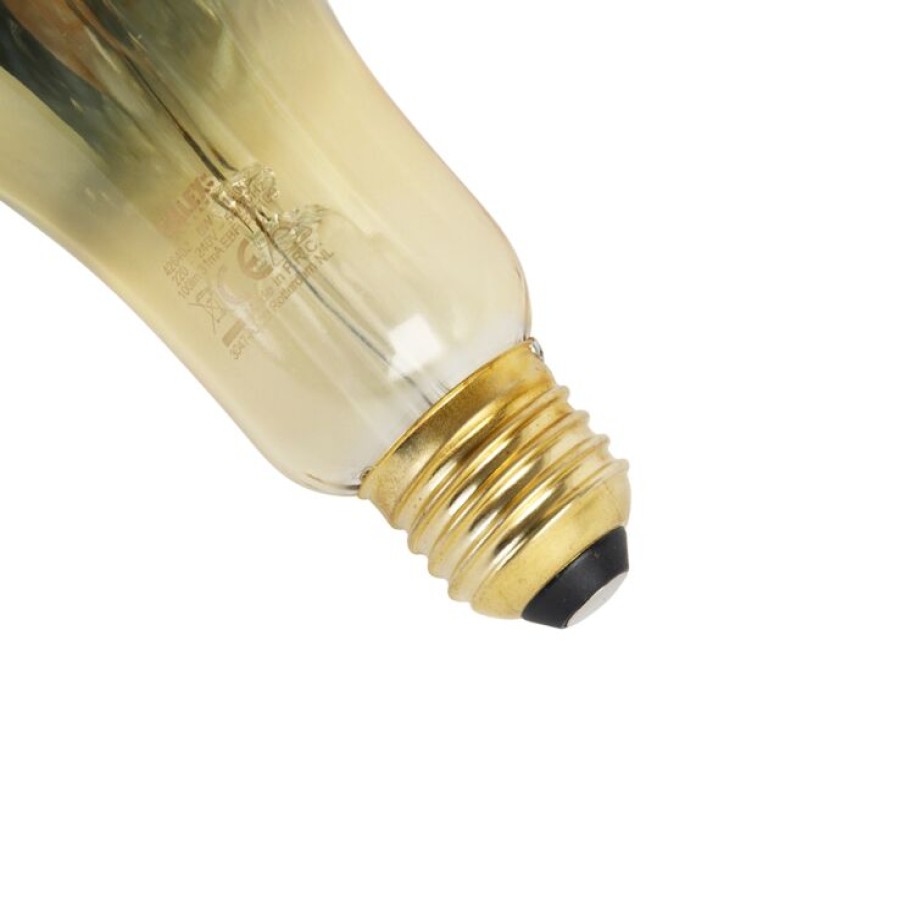 Leuchtmittel Calex | E27 Dimmbare Led-Lampe G165 Spiegel Gold 6W 100 Lm 1800K