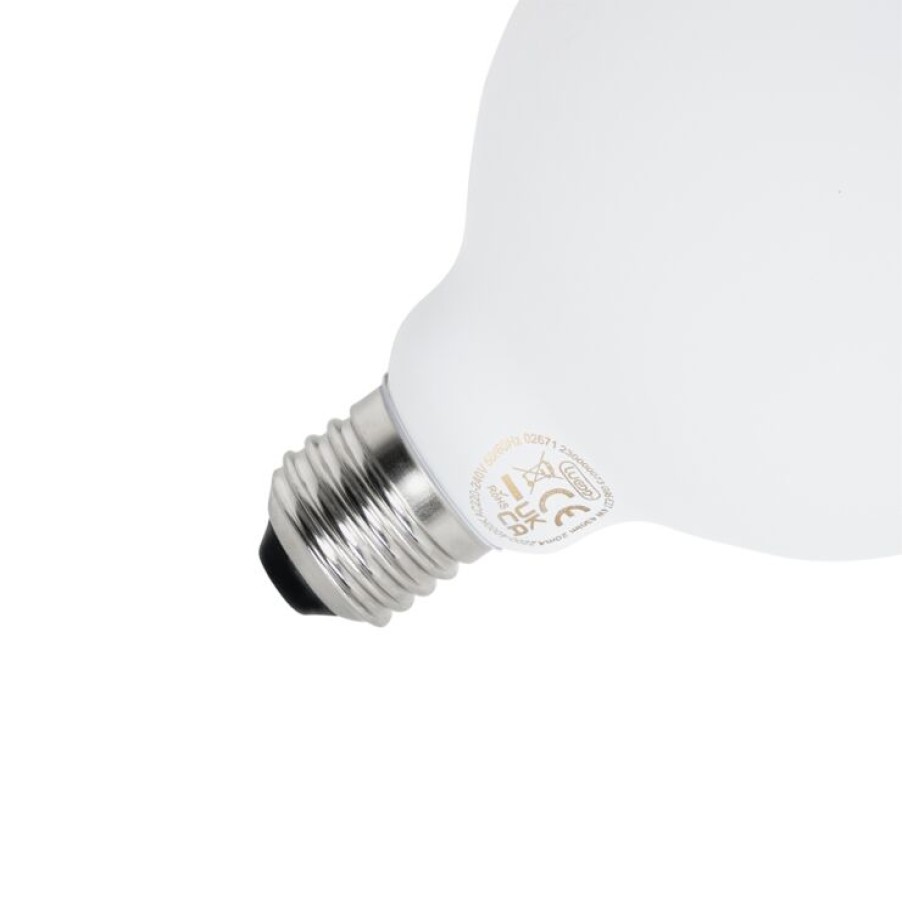 Leuchtmittel LUEDD | E27 Dimmbar In Kelvin Led-Lampe G95 Milchglas 4W 430 Lm 2200-4000K