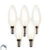 Leuchtmittel LUEDD | Set Mit 5 Dimmbaren E14-Led-Kerzenlampen B35 Klar 3W 250 Lm 2700K