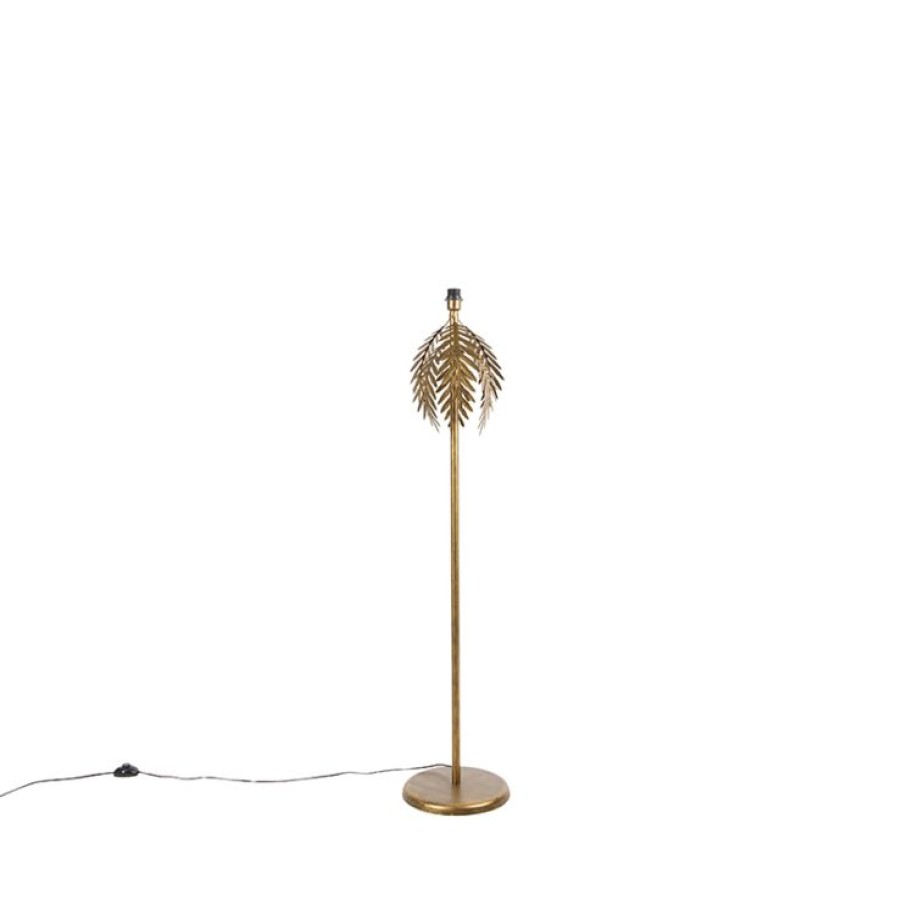 Innenbeleuchtung QAZQA | Vintage Stehlampe Gold - Botanica