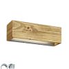 Led Trio Leuchten | Land Wandleuchte Holz 39 Cm Inkl. Led Dimmbar - Linc