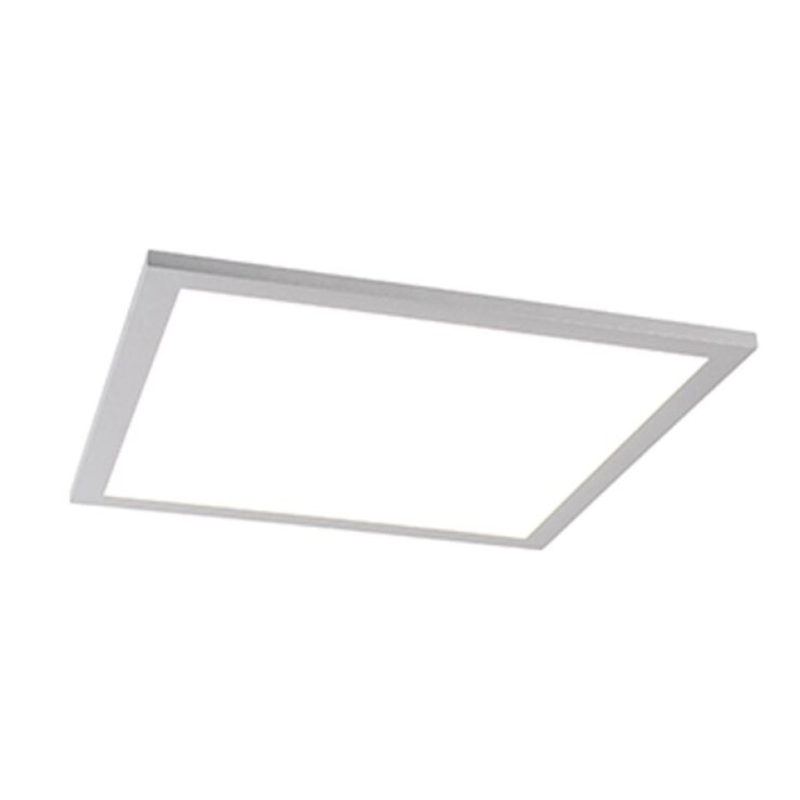 Led QAZQA | Modernes Led Panel Stahl 40 Cm Inkl. Led - Liv