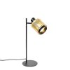 Innenbeleuchtung QAZQA | Industrielle Tischlampe Schwarz Mit Gold - Kayden