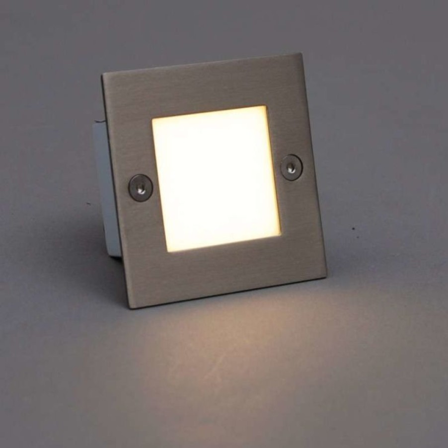 Ausenleuchten QAZQA | Led Einbauleuchte Ledlite Square 7