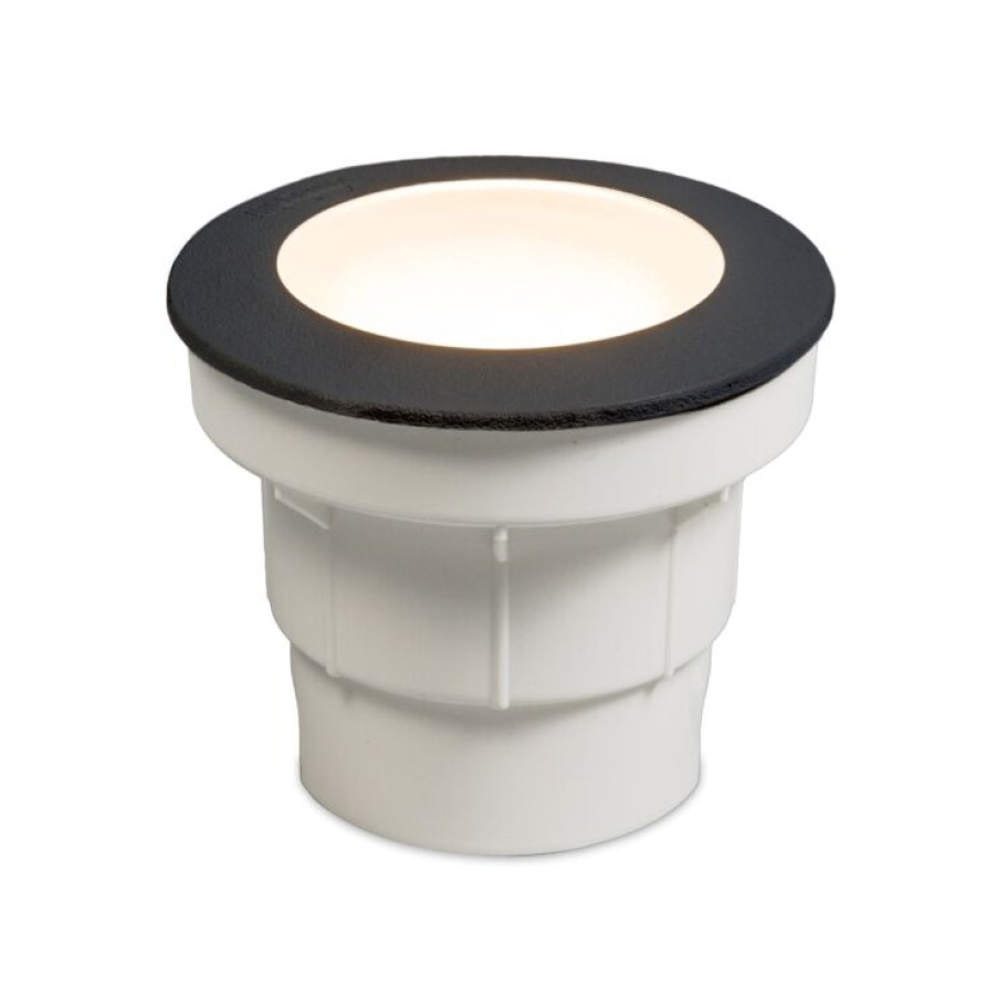 Ausenleuchten QAZQA | Moderner Outdoor Bodenspot Schwarz Inkl. Led Ip67 - Ceci