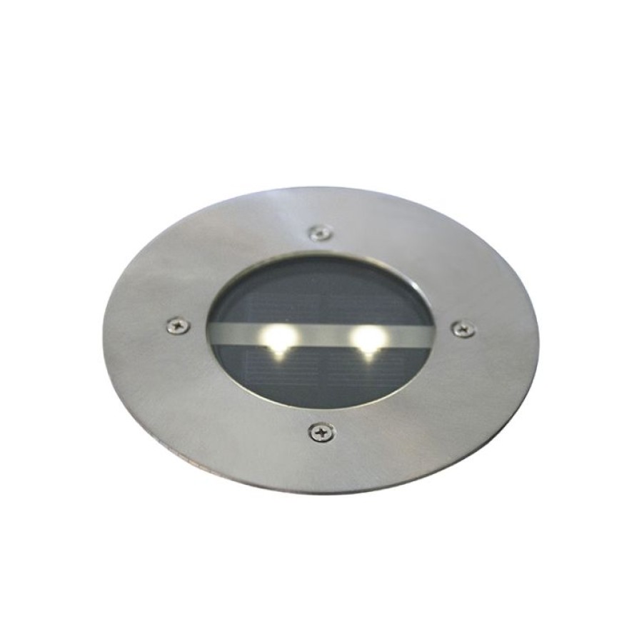 Led QAZQA | Bodenstrahler Inkl. Led Mit Solarenergie Ip44 - Tiny