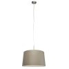 Innenbeleuchtung QAZQA | Moderne Hangelampe Stahl Mit Schirm 45 Cm Taupe - Combi 1