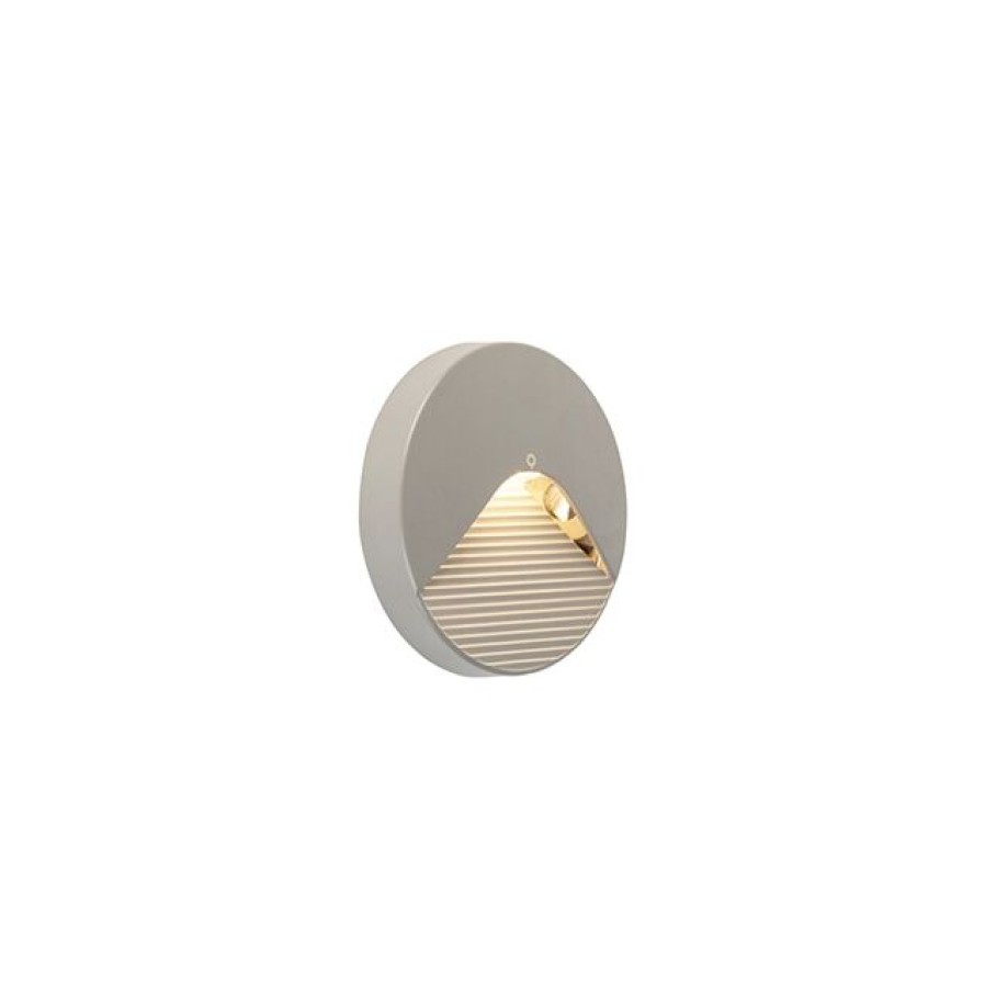 Led QAZQA | Moderne Ausenwandleuchte Rund Inkl. Led - Pod