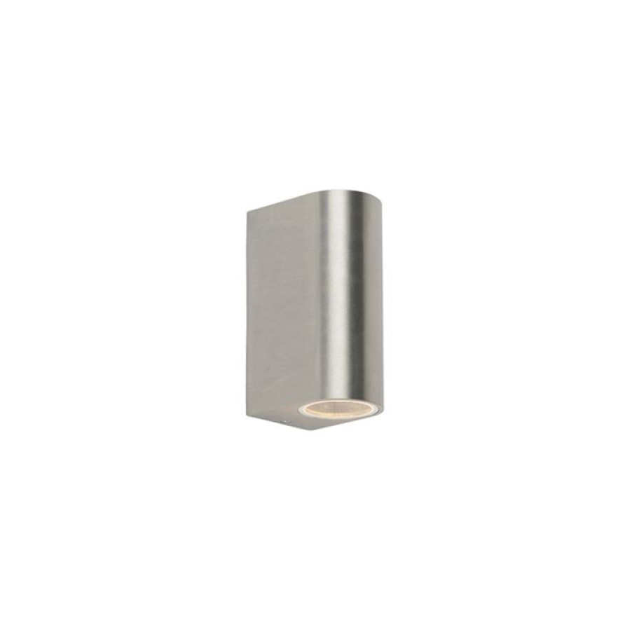 Ausenleuchten QAZQA | Moderne Wandleuchte Aluminium Ip44 - Ben 2