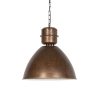 Innenbeleuchtung QAZQA | Industrielle Hangelampe Bronze - Flynn