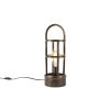 Innenbeleuchtung QAZQA | Art Deco Tischlampe Bronze 41 Cm - Kevie